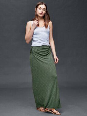 NWT GAP Column Maxi Skirt TALL Large